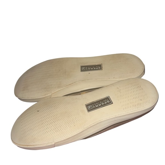 Sperry Vintage Top-Sider Boat Shoes Plaid Preppy Coastal Grandma Y2K Size 9 - Picture 2 of 4